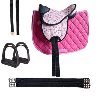 Sattelset "Little Flower Star" 10"