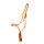 Knotenhalfter "4 Knoten" inkl. Strick