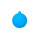 Pferdespielball, klein blau
