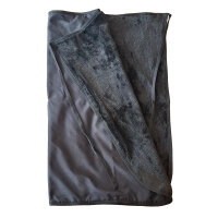 Bockdecke schwarz 90 x 130 cm