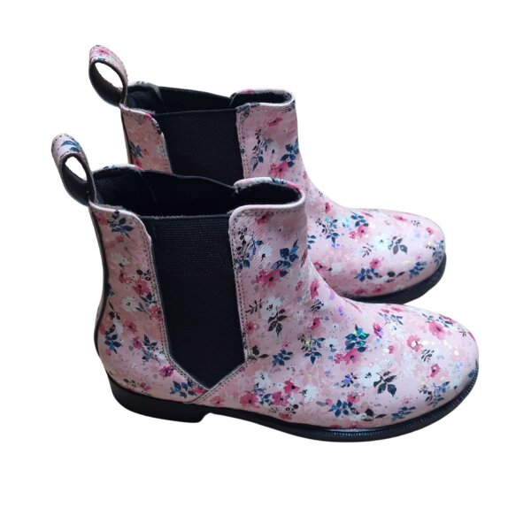 Kinder Jodhpur-Boots "Pink Flower Star"