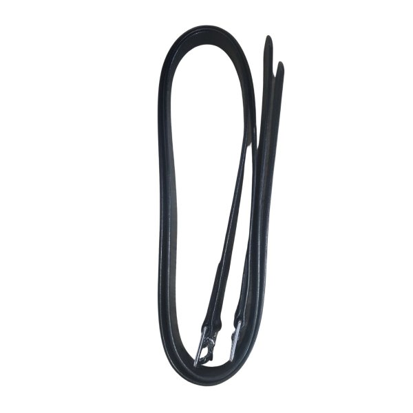 Steigbügelriemen "Basic" Leder, schwarz
