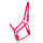 Kunststoffhalfter "Basic" Minishetty magenta