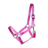 Kunststoffhalfter "Meadow" pink Shetty